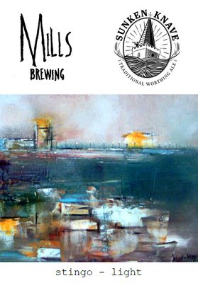 Mills Brewing x Sunken Knave - Stingo Light 750ml