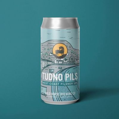 Wild Horse Tudno Pils 440ml
