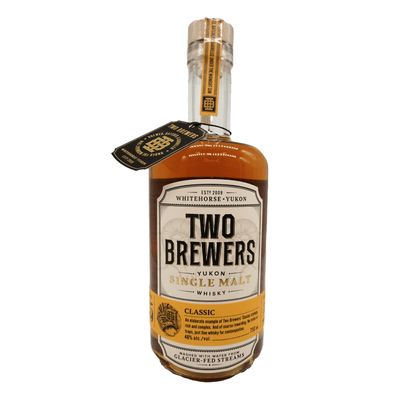 Two Brewers Yukon Single Malt Whisky Classic Release 35 70cl
