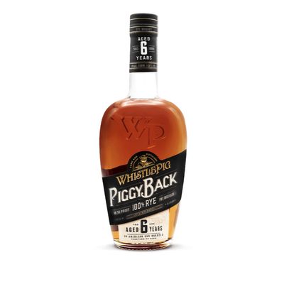 WhistlePig PiggyBack 6 Year Old Rye Whiskey 70cl