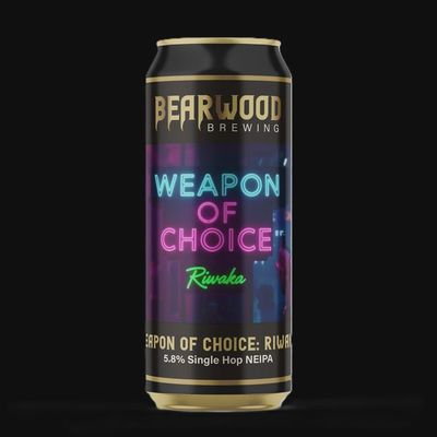Bearwood Weapon of Choice: Riwaka 440ml Bearwood Weapon of Choice: Riwaka 440ml