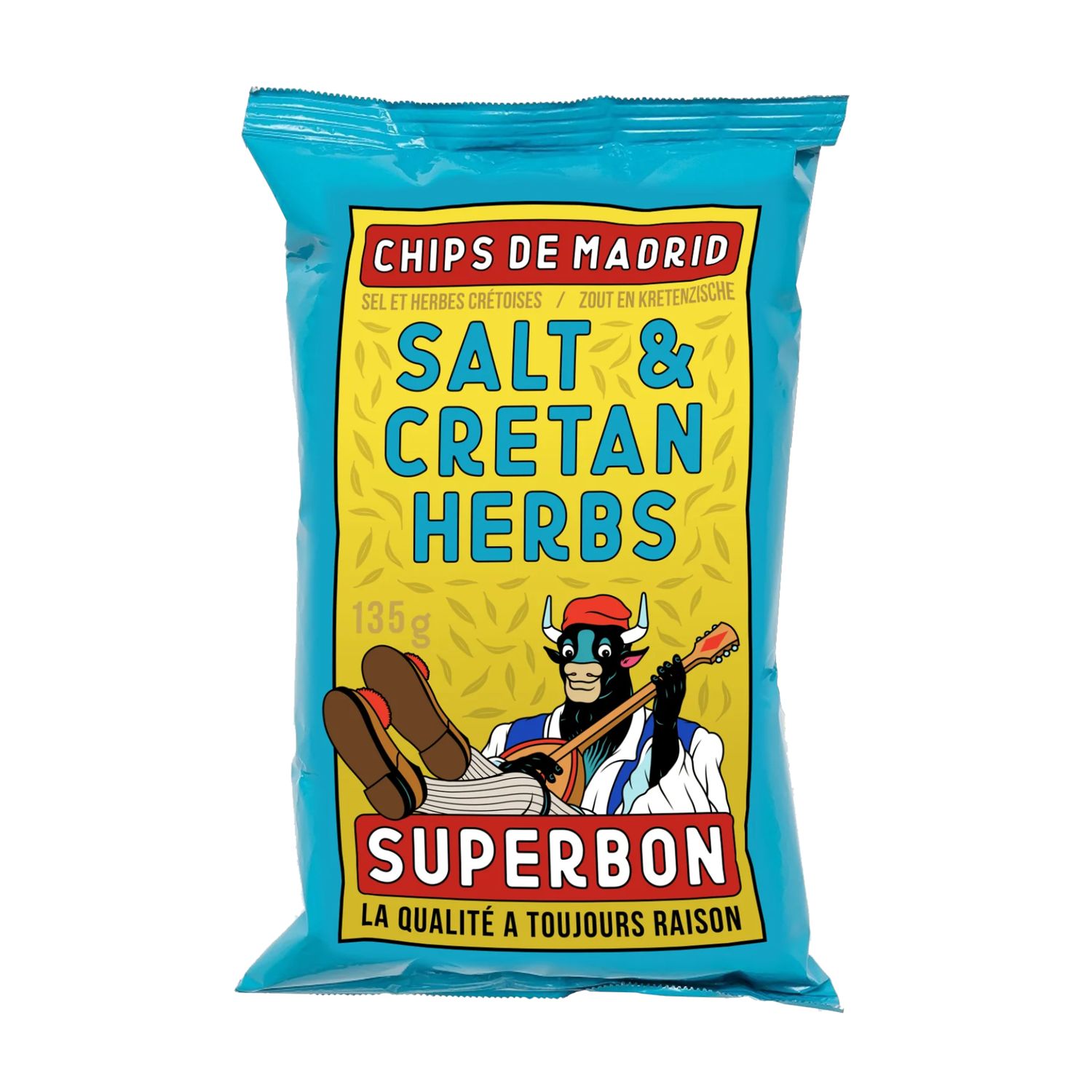Superbon Salt & Cretan Herbs 135g