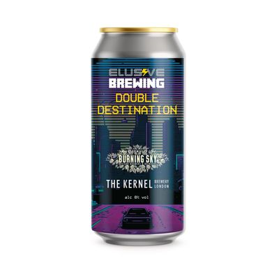 Elusive x Burning Sky x The Kernel - Double Destintion 440ml