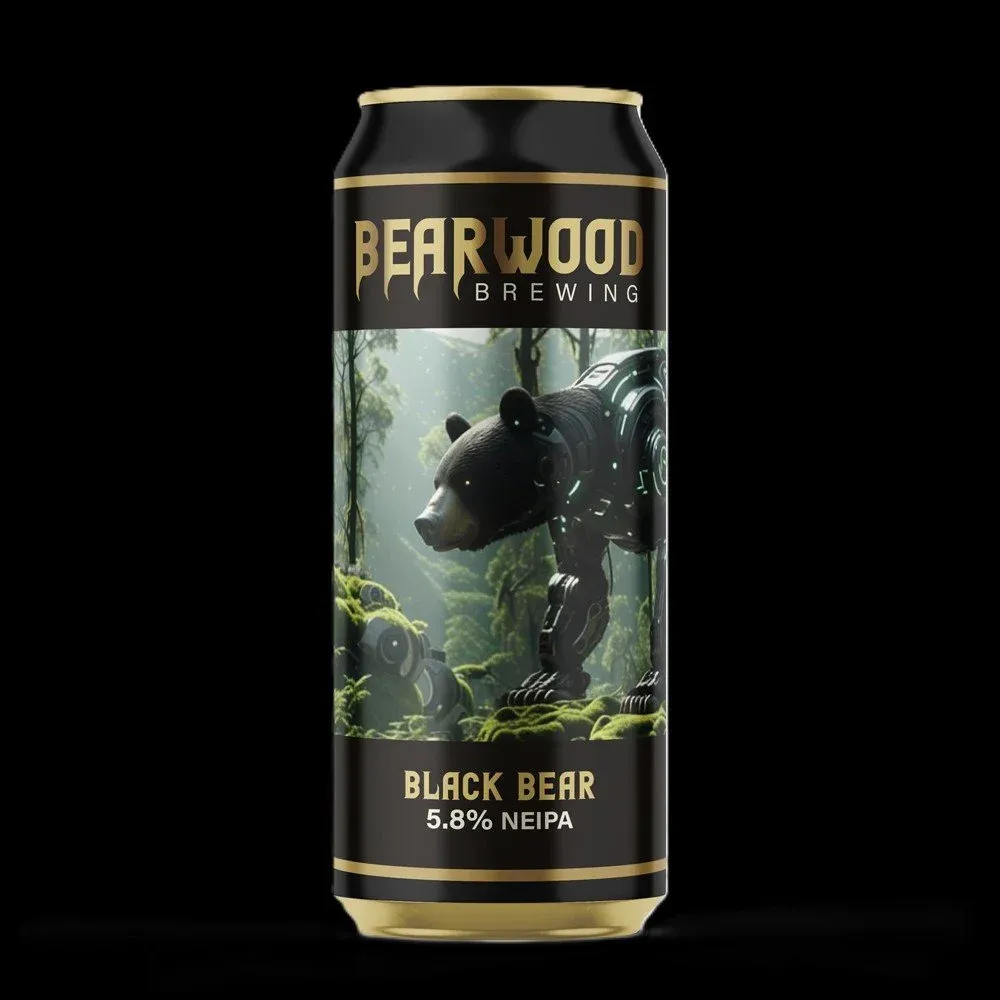 Bearwood Black Bear 440ml