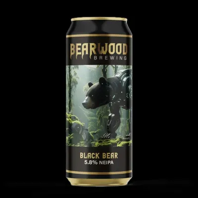 Bearwood Black Bear 440ml