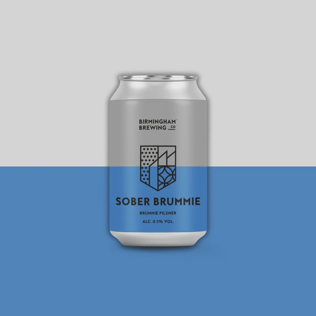 Birmingham Brewing Sober Brummie - Lager 330ml