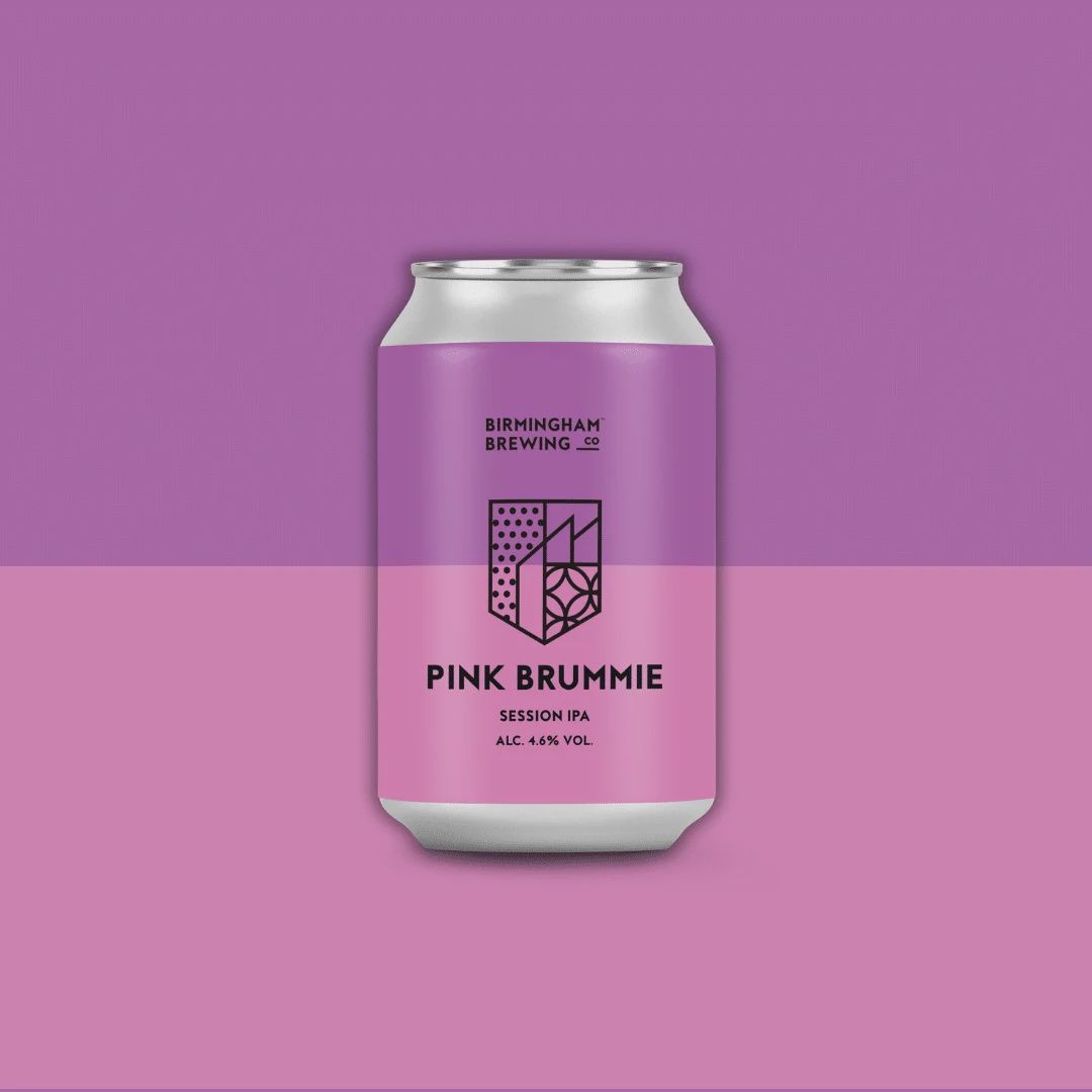 Birmingham Brewing Pink Brummie 330ml Birmingham Brewing Pink Brummie 330ml