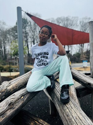 Minding My Own Small Business T-Shirt--(White)