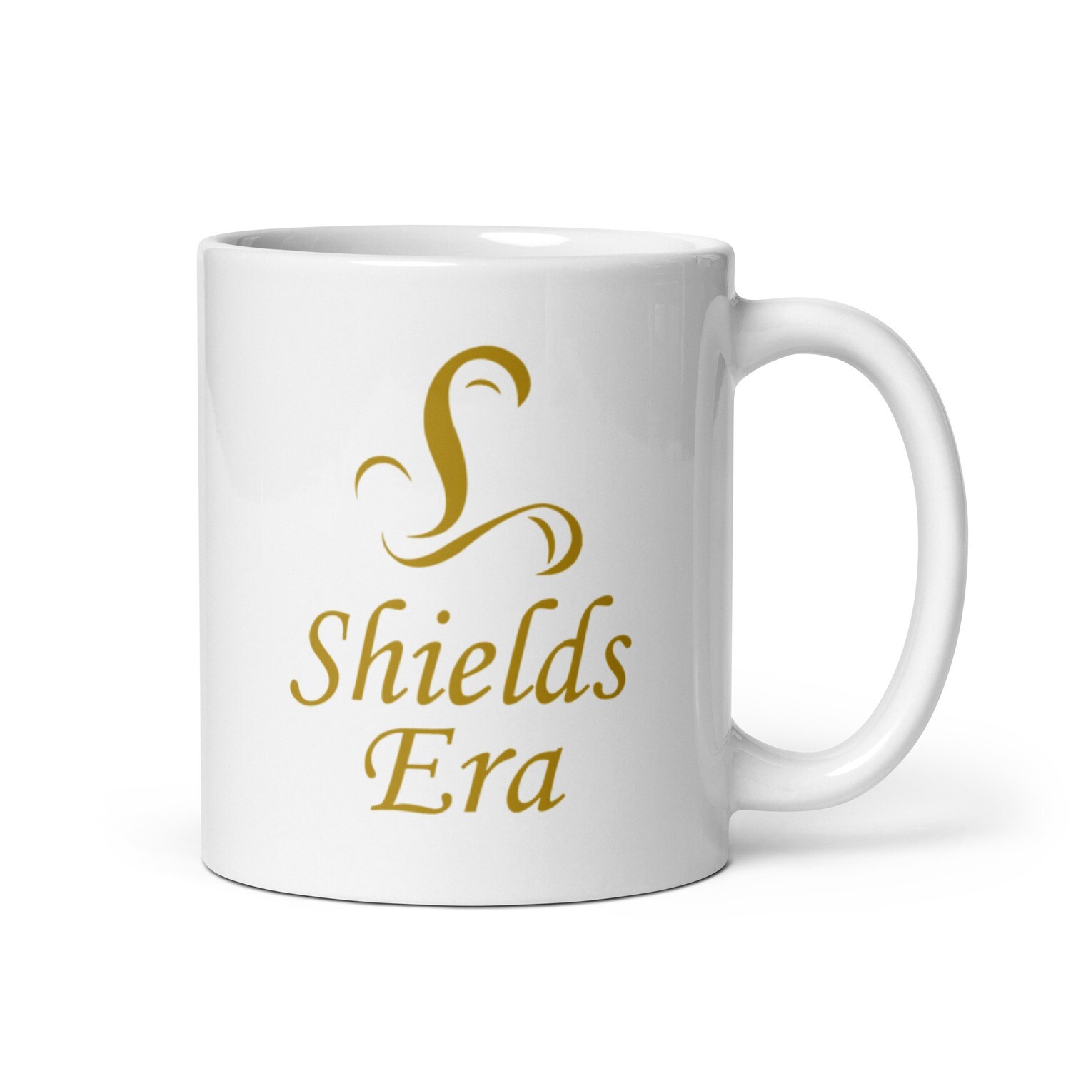 Shields Era White Glossy Mug