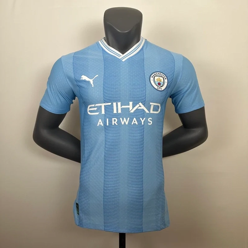 Manchester City 2023/24 Home Men&#39;s Jersey- Player Issue