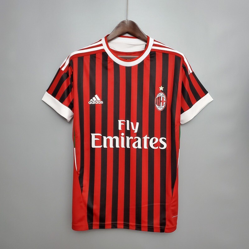 AC Milan 2011/12 Home Men&#39;s Jersey- Retro