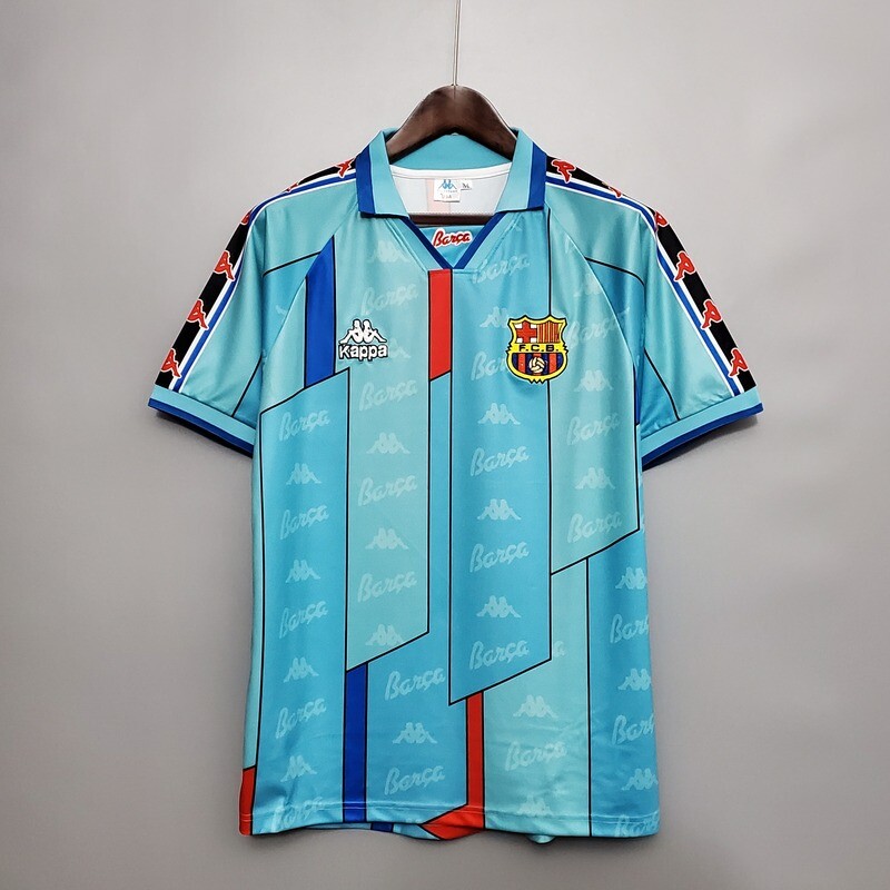 Barcelona FC 1996/97 Away Men&#39;s Jersey- Retro