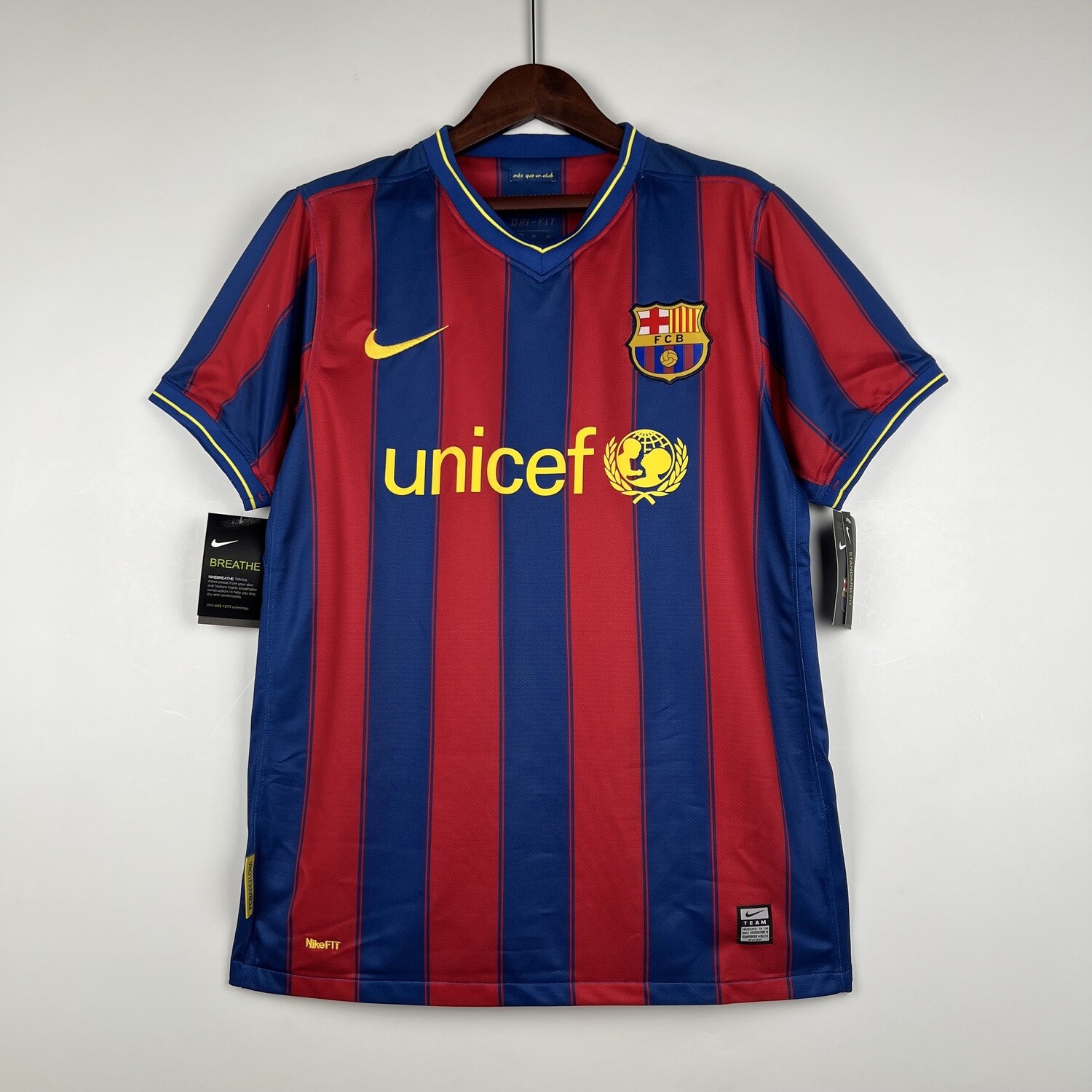 Barcelona FC 2009/10 Home Men&#39;s Jersey- Retro