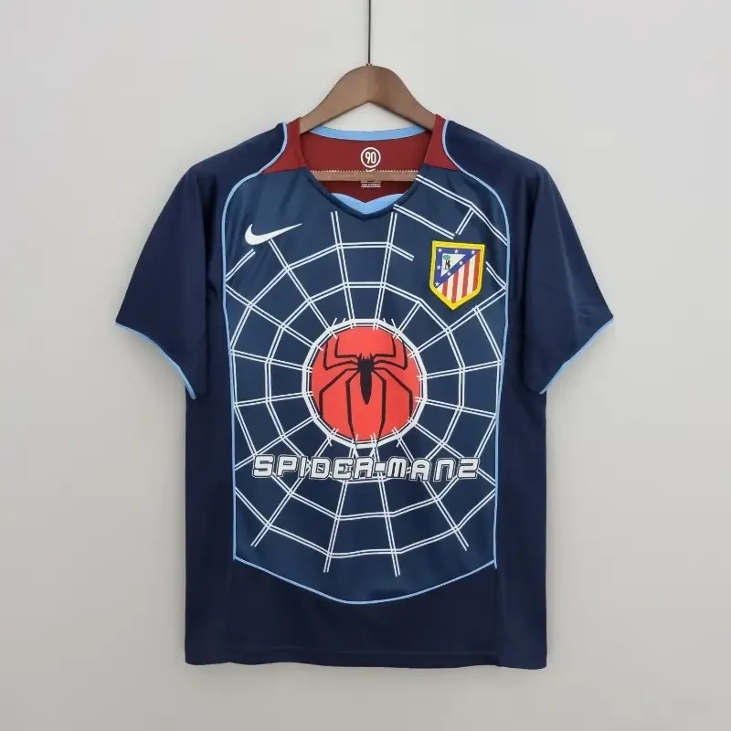 Atletico Madrid 2004/05 Men&#39;s Away Jersey- Retro