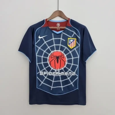 Atletico Madrid 2004/05 Men&#39;s Away Jersey- Retro
