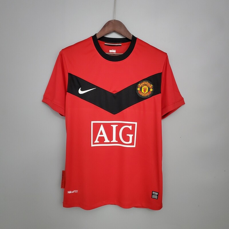 Manchester United 2009/10 Home Men&#39;s Jersey- Retro