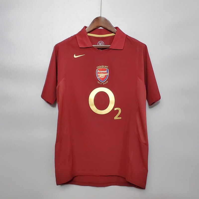 Arsenal 2005/06 Home Men&#39;s Jersey- Retro