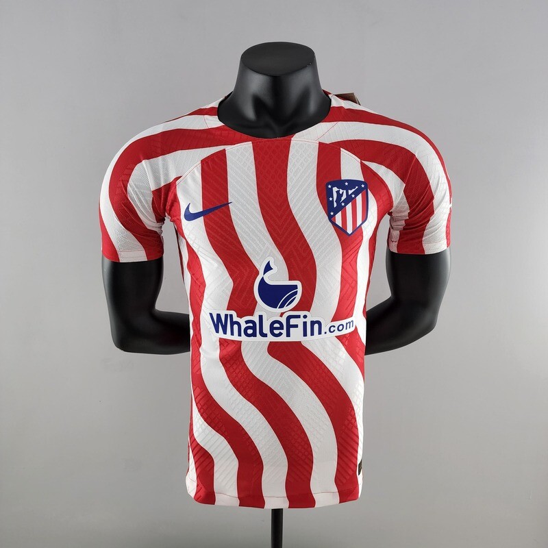 Atletico Madrid 2022/23 Home Men&#39;s Jersey- Player Issue