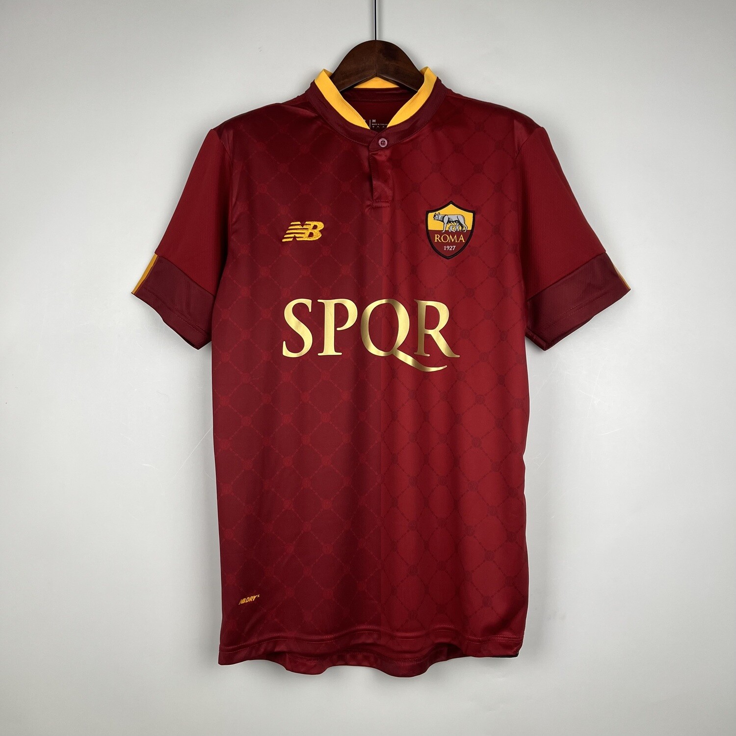 AS Roma 2022/23 Home Men&#39;s Jersey- Player Issue