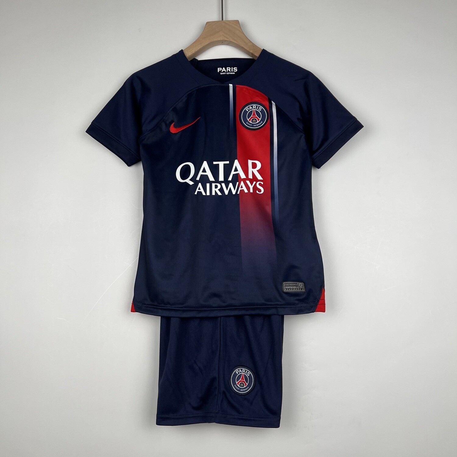 PSG 2023/24 Home Kid&#39;s Jersey &amp; Shorts