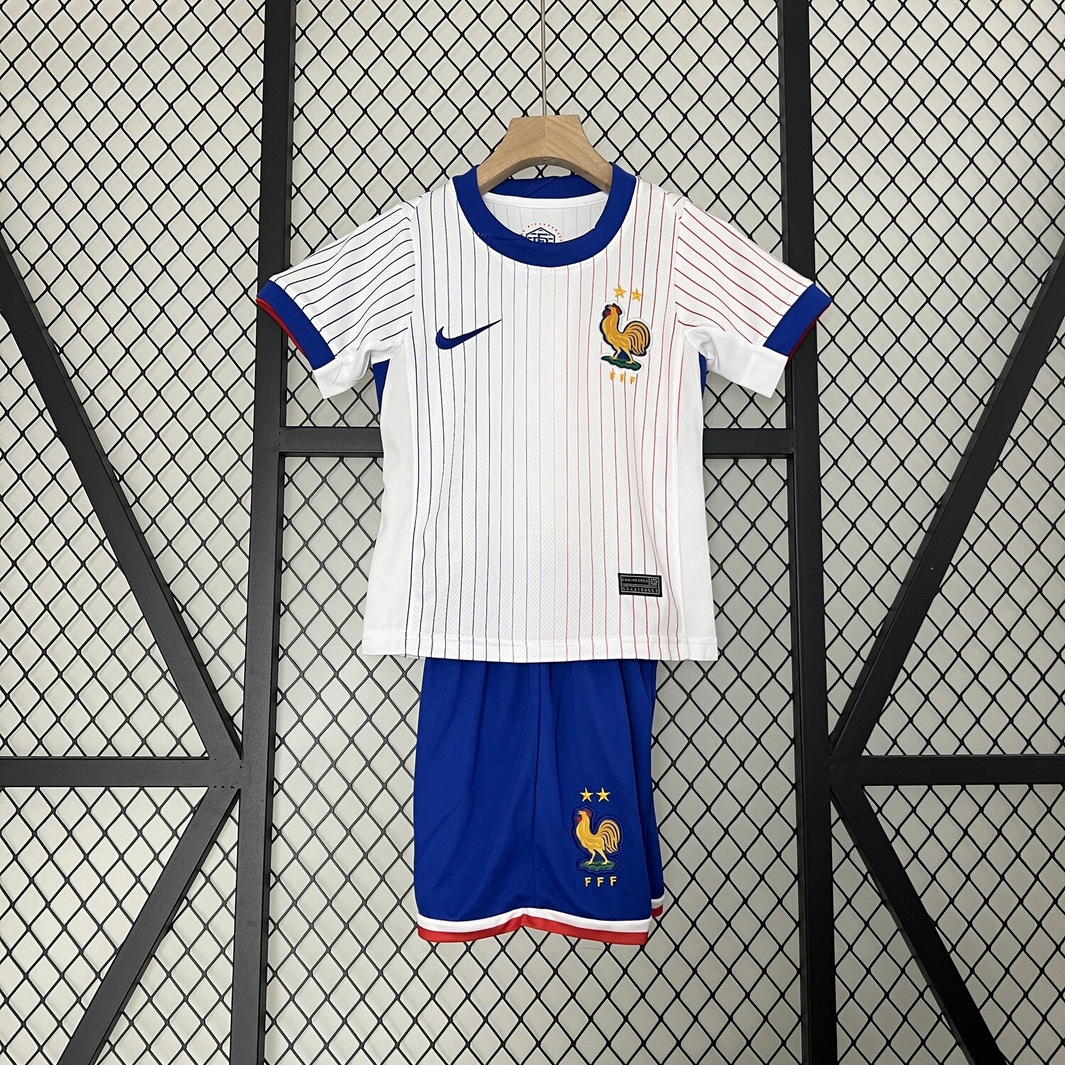 France 2024 Away Kid&#39;s Jersey &amp; Shorts