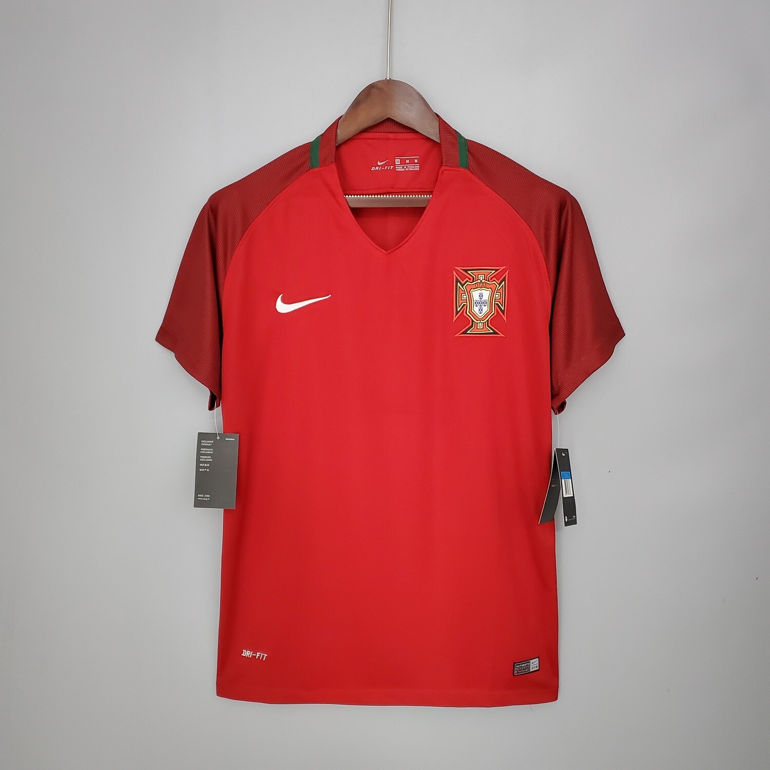 Portugal 2016 Home Men&#39;s Jersey- Retro