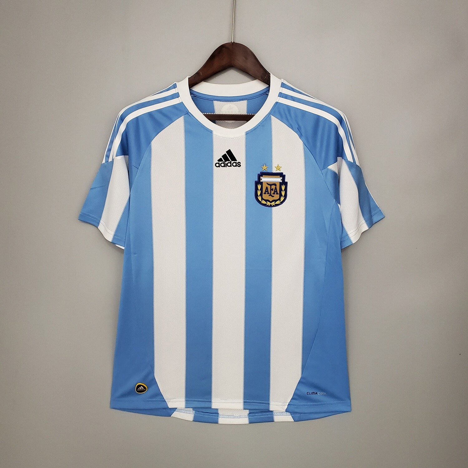 Argentina 2010 Home Men&#39;s Jersey- Retro