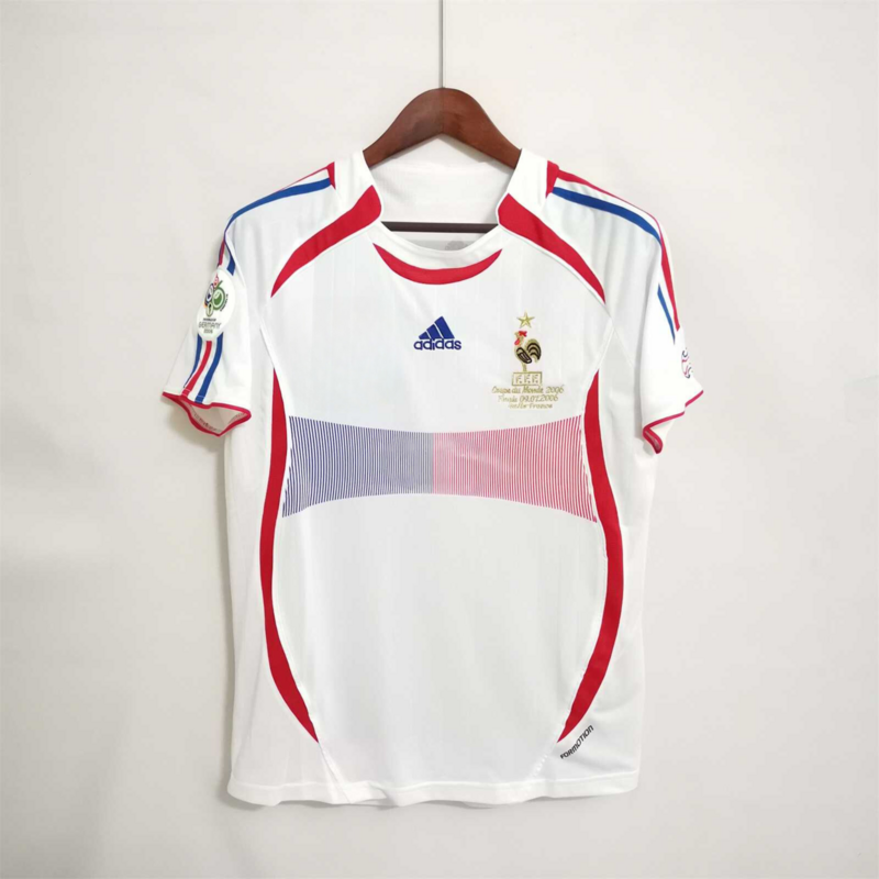France 2006 Away World Cup Final Men&#39;s Jersey- Retro