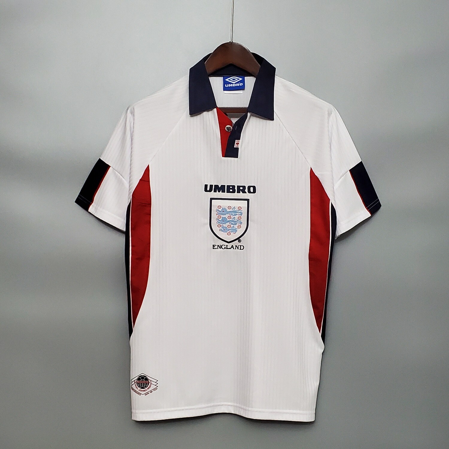 England 1996 Home Men&#39;s Jersey- Retro