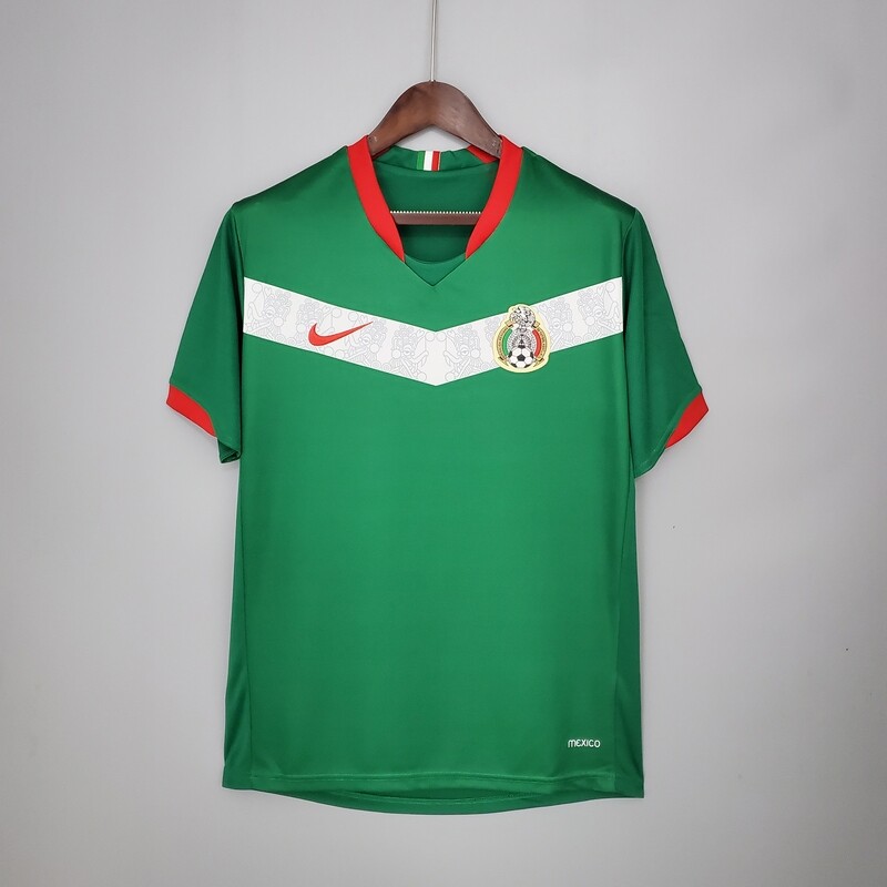 Mexico 2006 Home Men&#39;s Jersey- Retro