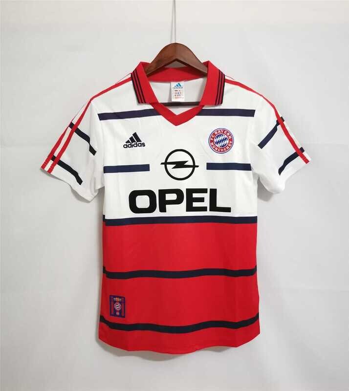 Bayern Munich 1998/99 Home Men&#39;s Jersey- Retro