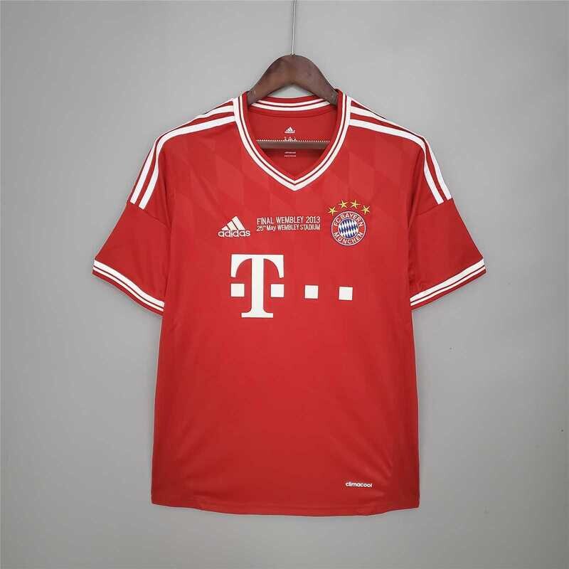 Bayern Munich 2012/13 Home UCL Final Men&#39;s Jersey- Retro