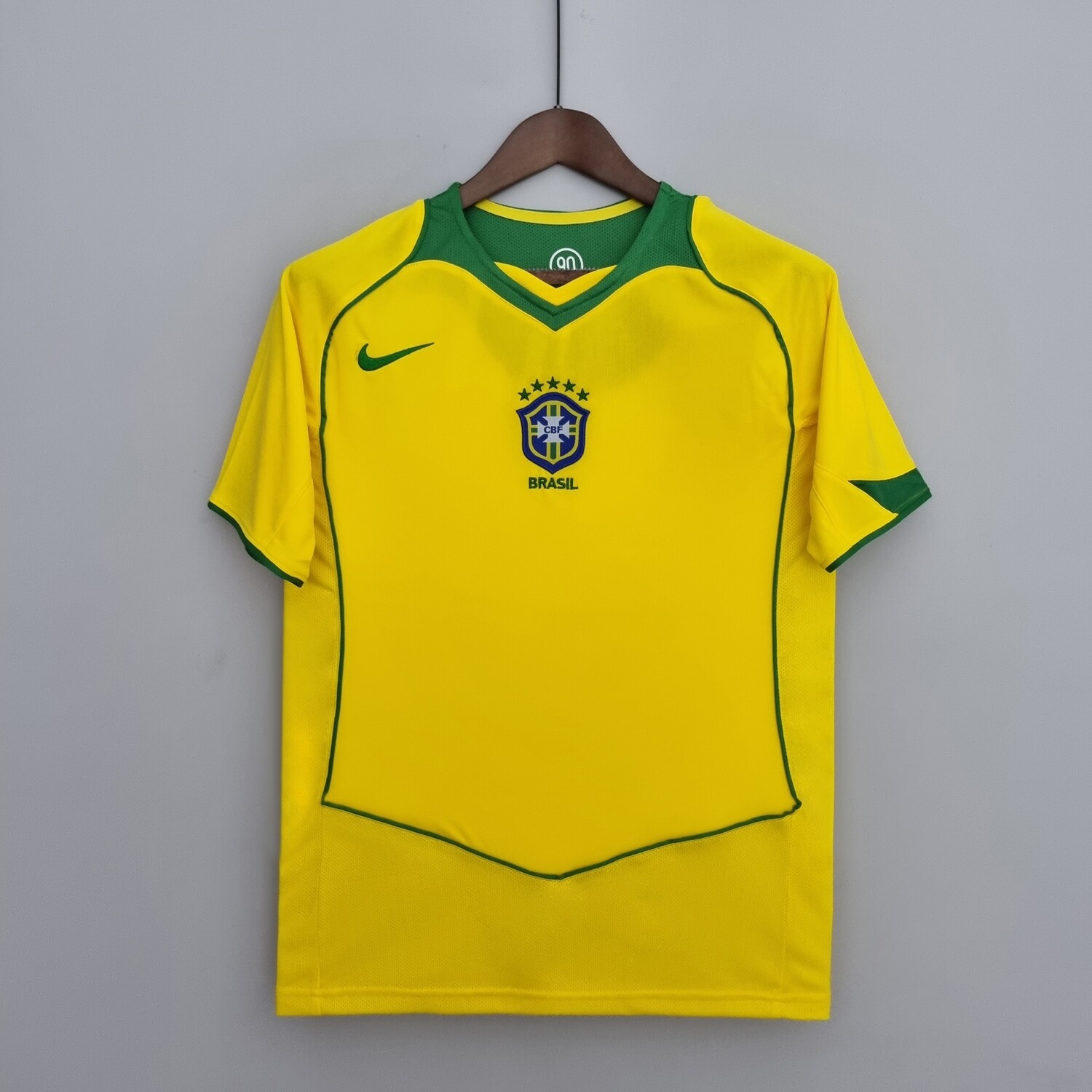 Brazil 2004 Home Men&#39;s Jersey- Retro