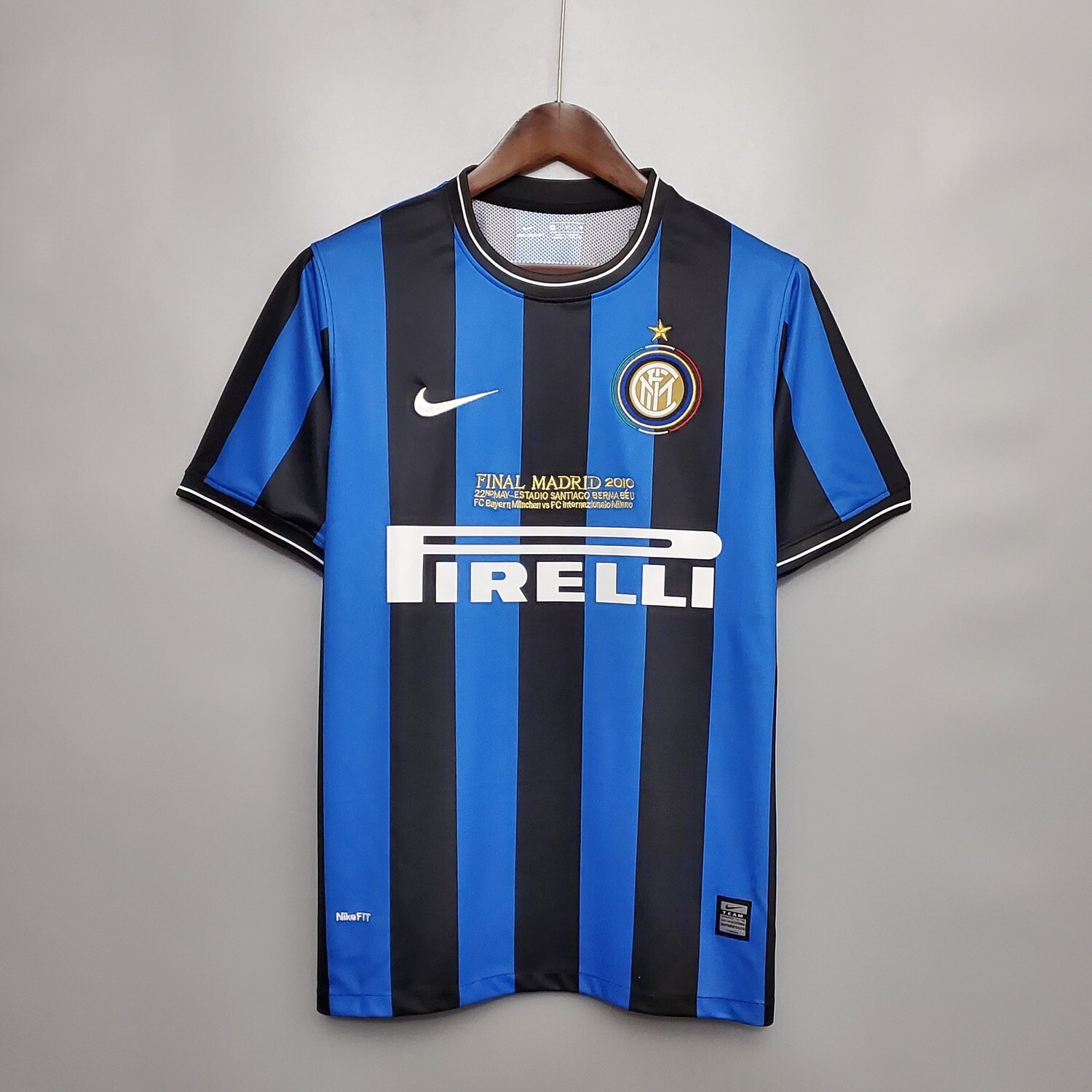 Inter Milan 2009/10 Home UCL Final Men&#39;s Jersey- Retro