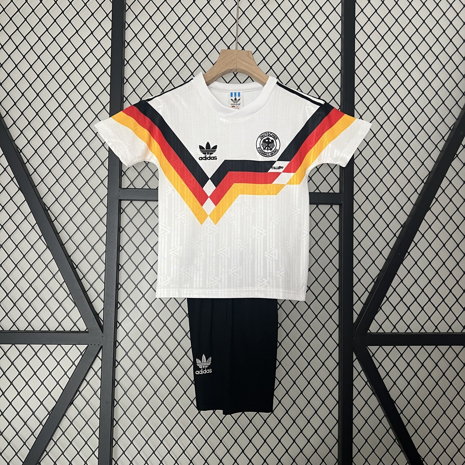 Germany 1990 Home Kid&#39;s Jersey &amp; Shorts - Retro