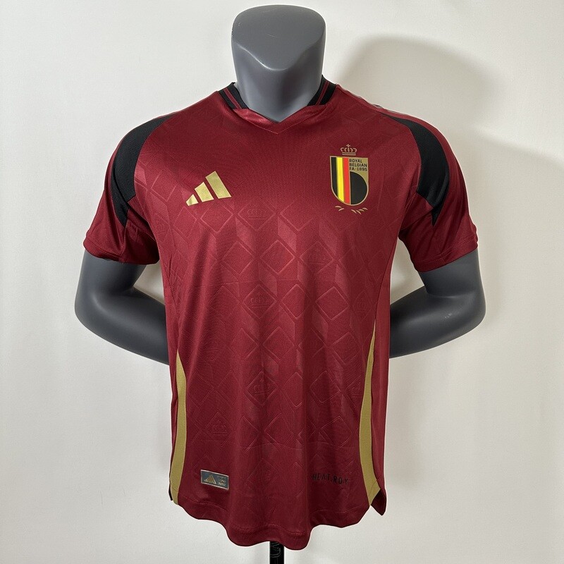 Belgium 2024 Home Men&#39;s Jersey- Player Issue