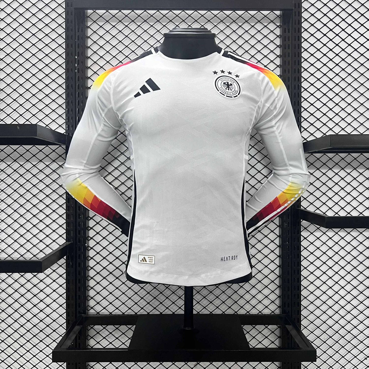 Germany 2024 Home Long Sleeve Men&#39;s Jersey- Player Issue