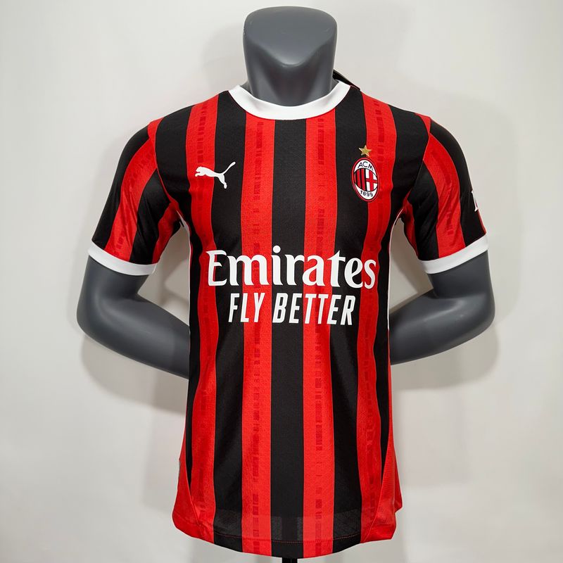 AC Milan 24/25 Home Men&#39;s Jersey- Player Issue