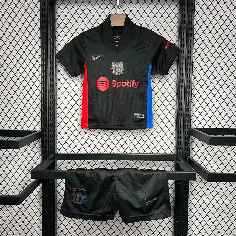 Barcelona 24/25 Away Kid&#39;s Jersey &amp; Shorts