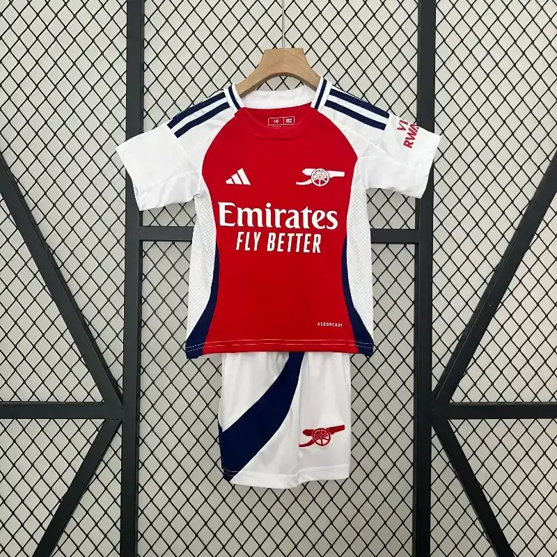 Arsenal 24/25 Home Kid&#39;s Jersey &amp; Shorts