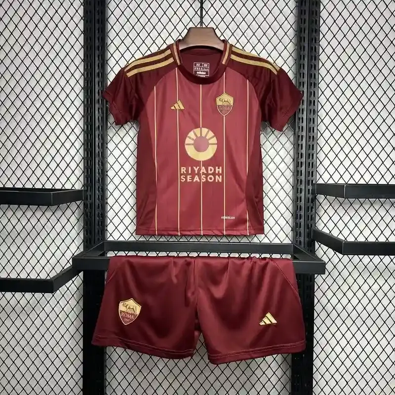 Roma 24/25 Home Kid&#39;s Jersey &amp; Shorts
