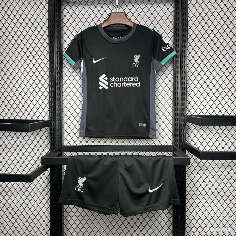 Liverpool 24/25 Away Kid&#39;s Jersey &amp; Shorts