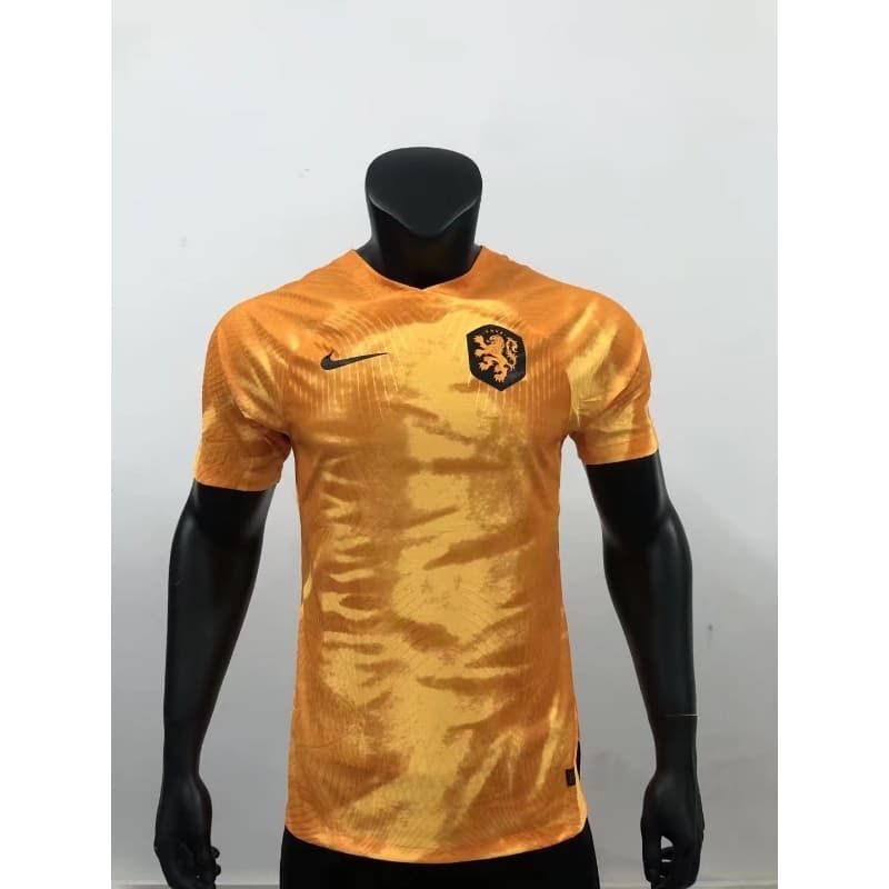 Netherlands 2022 Home Men&#39;s Jersey- Player Issue