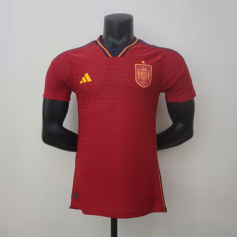 Spain 2022 Home Men&#39;s Jersey- Player Issue
