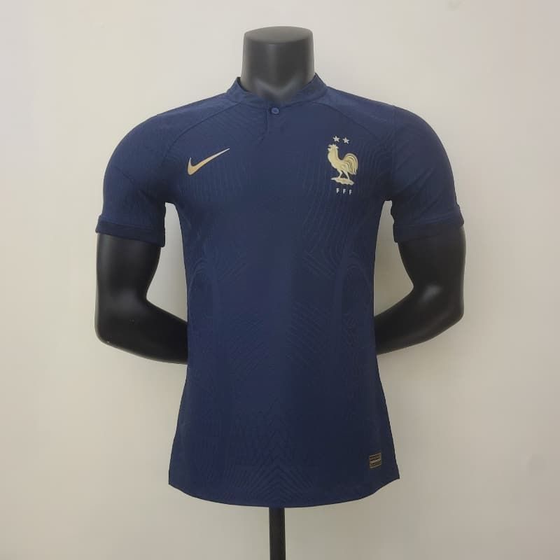 France 2022 Home Men&#39;s Jersey- Player Issue