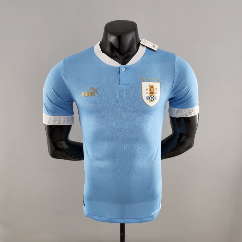 Uruguay 2022 Home Men&#39;s Jersey- Player Issue