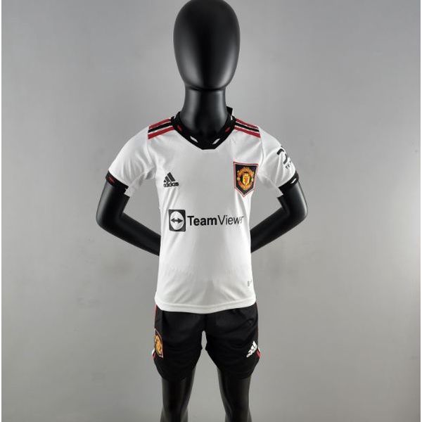 Manchester United 2022/23 Away Kid&#39;s Jersey &amp; Shorts