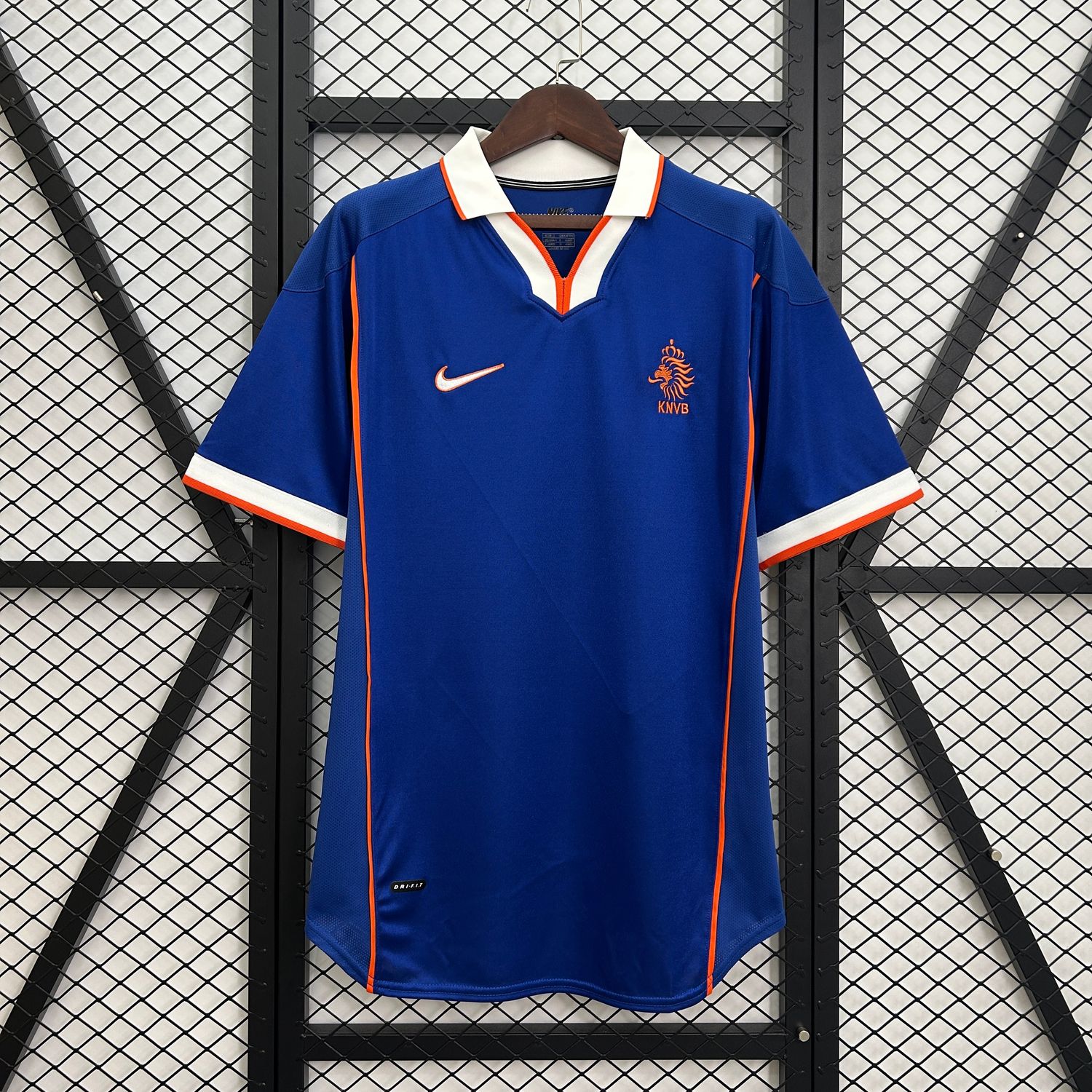 Netherlands 1998 Away Men&#39;s Jersey- Retro