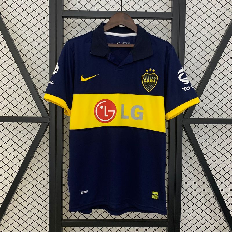 Boca Juniors 2009/10 Home Men&#39;s Jersey- Retro