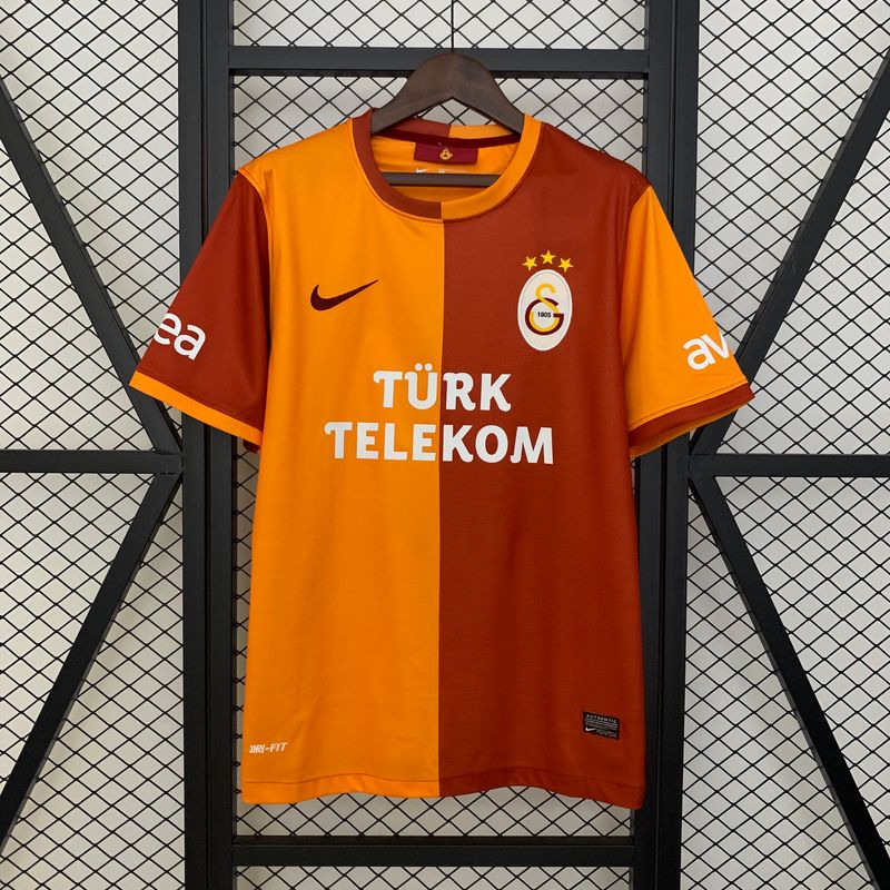 Galatasaray 2013/14 Home Men&#39;s Jersey- Retro
